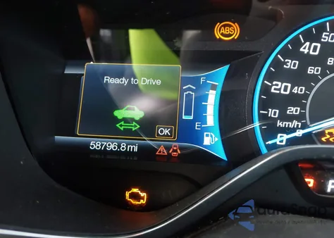 2015 Ford C-Max Energi Sel из США, поврежденный, VIN 1FADP5CU7FL112266